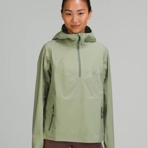 Lululemon waterproof hiking half-zip pullover